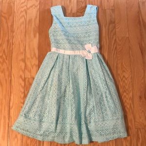 Girls Turquoise Dress